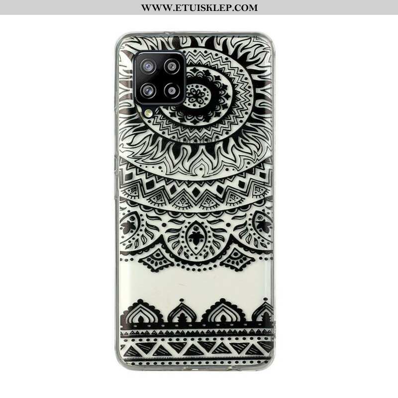 Futerały do Samsung Galaxy M12 / A12 Bezszwowe Kwiaty Mandala